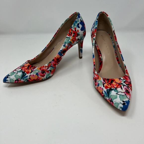 Kelly & Katie KK Misha Women's Heels Size 6.5 Floral - Picture 3 of 12